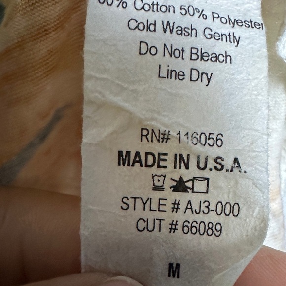 Jess & Jane Sola High-Low Burnout Knit Top Medium V-Neck Multicolor - Picture 10 of 11